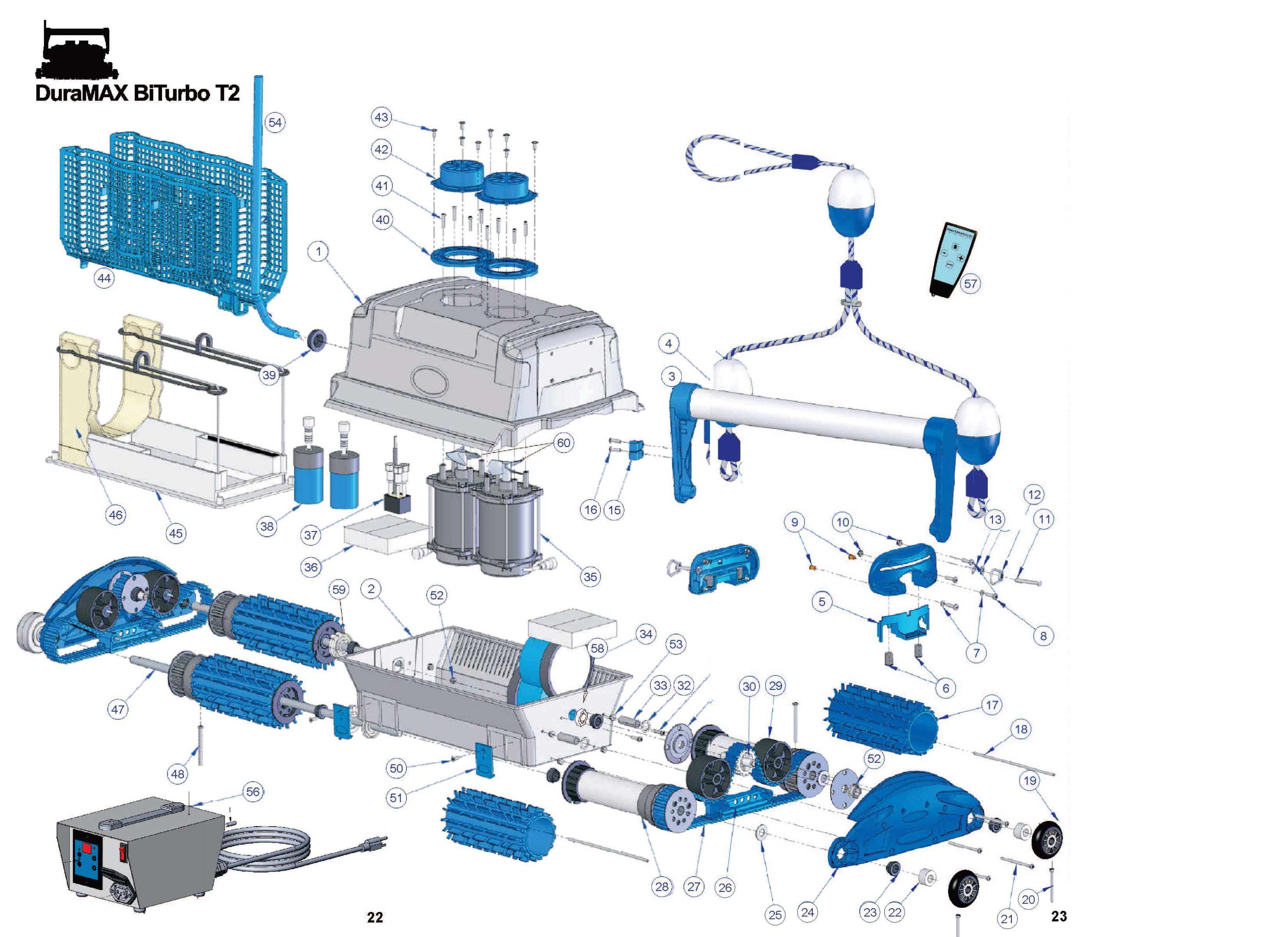 DuraMAX BiTurbo T2 Parts Diagram and Parts List 2014 - Lincoln Aquatics